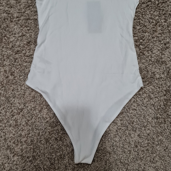 Women's Spaghetti Strap Bodysuit - Wild Fable™ Color White Sz Various - Picture 9 of 13